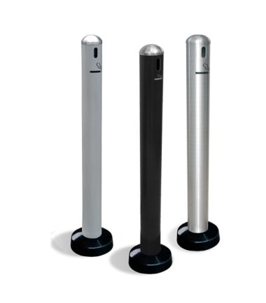 Cenicero Avenue negro 12.5x85 Acero Inoxidable